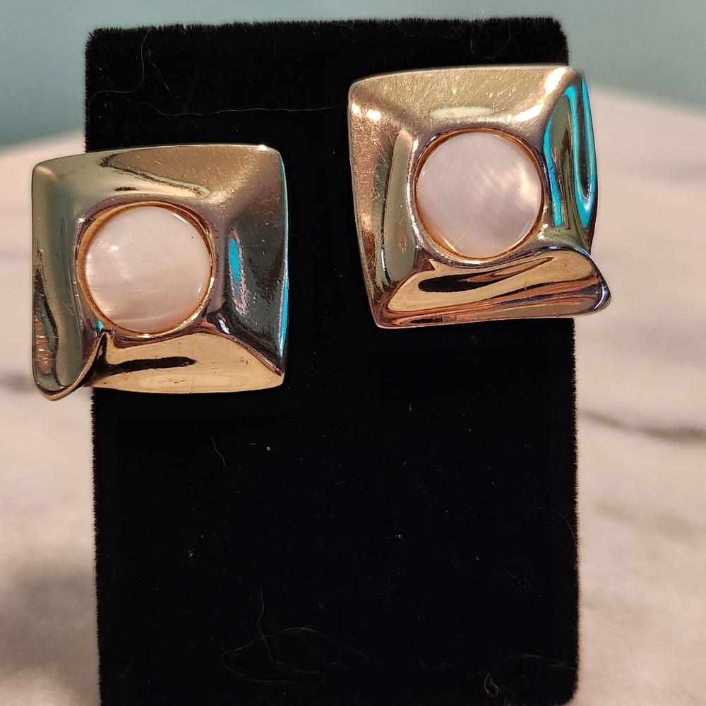 Vintage 90's Clip on Earrings